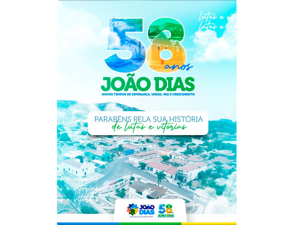 58 ANOS DE JOÃO DIAS